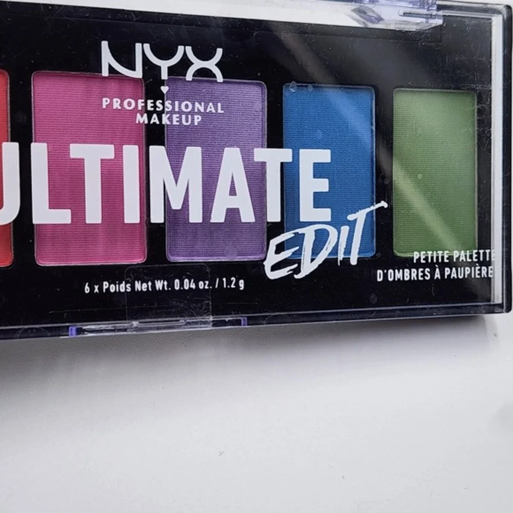 NYX‎ Professional Makeup Ultimate Edit Petite Eye Shadow Palette USPP02 Brights